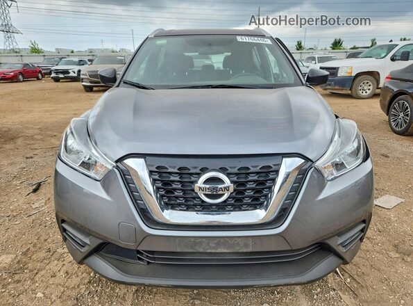 3N1CP5CU3JL522827 2018 NISSAN KICKS Gray წინა ხედი