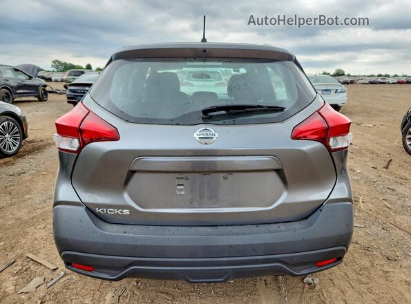 3N1CP5CU3JL522827 2018 NISSAN KICKS Gray უკანა ხედი