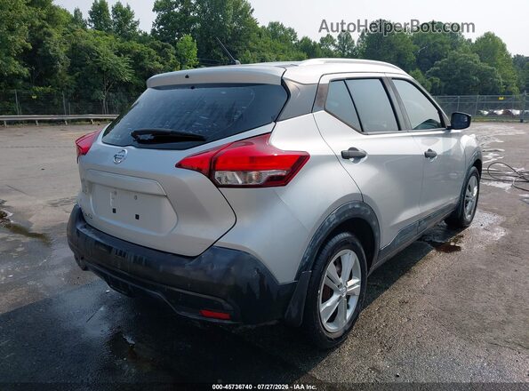 3N1CP5CU3JL538848 2018 NISSAN KICKS Silver Հետևի աջ