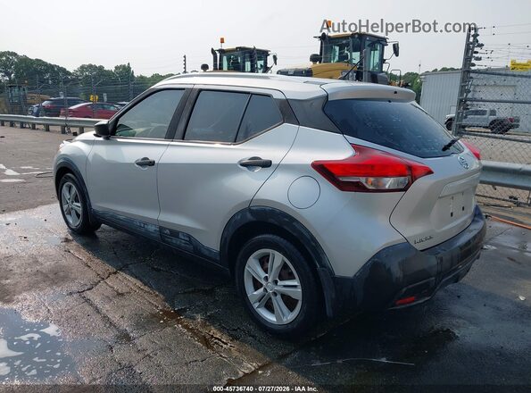 3N1CP5CU3JL538848 2018 NISSAN KICKS Silver Հետևի ձախ