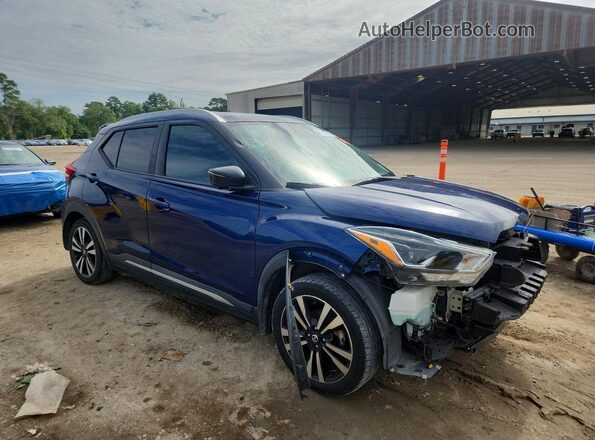 3N1CP5CU3JL545153 2018 NISSAN KICKS Blue Przód prawy