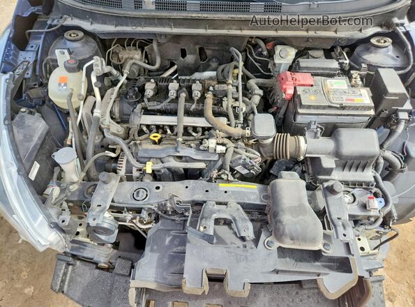 3N1CP5CU3JL545153 2018 NISSAN KICKS Blue Widok wnętrza z tyłu