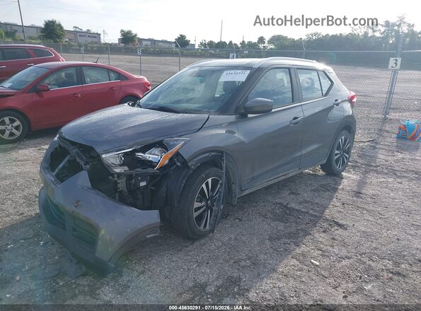 3N1CP5CU3KL471833 2019 NISSAN KICKS Gray Передня ліва чверть