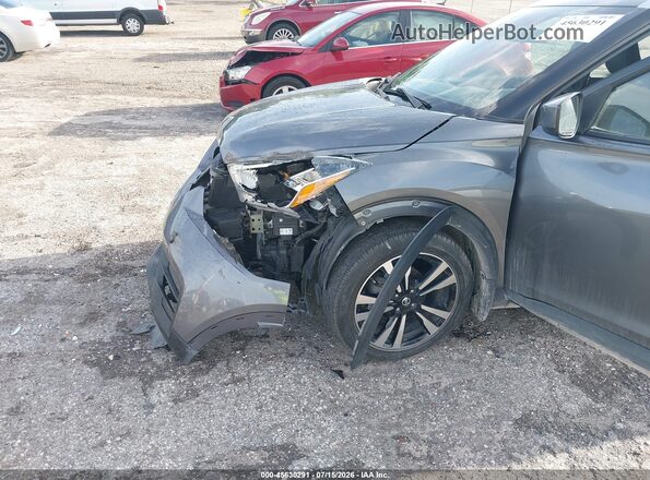 3N1CP5CU3KL471833 2019 NISSAN KICKS Gray Вид спереду