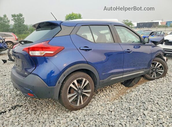 3N1CP5CU3KL532677 2019 NISSAN KICKS Blue Задня права чверть