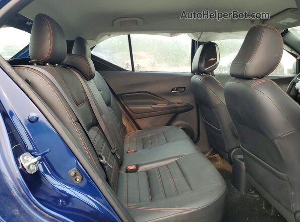 3N1CP5CU3KL532677 2019 NISSAN KICKS Blue Вид задніх сидінь