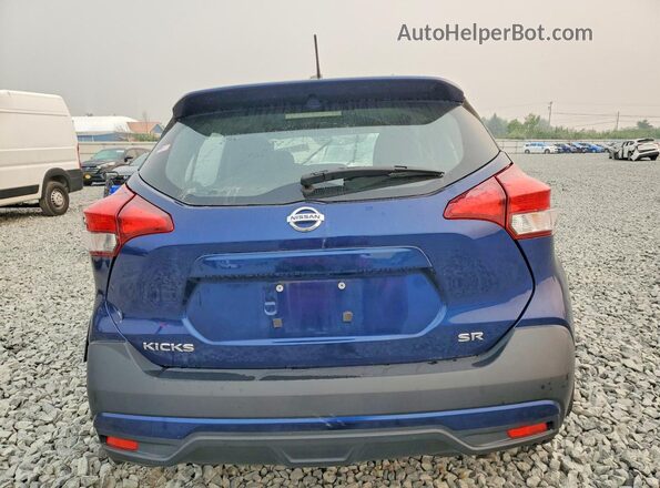 3N1CP5CU3KL532677 2019 NISSAN KICKS Blue Вид ззаду