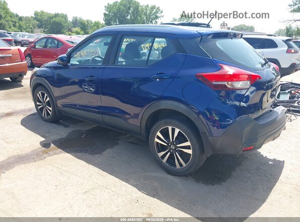 3N1CP5CU3KL555456 2019 NISSAN KICKS Blue უკანა მარცხენა