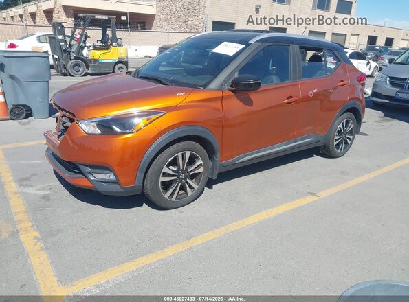 3N1CP5CU4JL506328 2018 NISSAN KICKS Orange Przód lewy