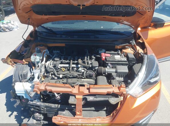3N1CP5CU4JL506328 2018 NISSAN KICKS Orange Widok z tyłu