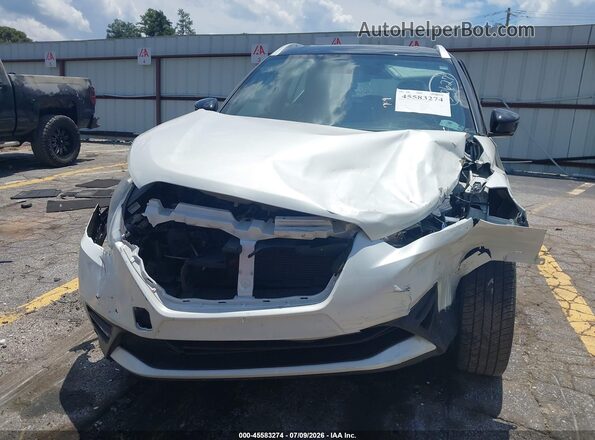 3N1CP5CU4JL513165 2018 NISSAN KICKS White Սարքավորումների վահանակի տեսք