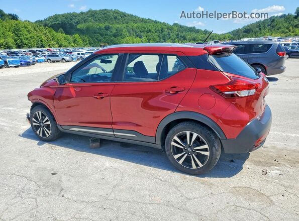 3N1CP5CU4JL522173 2018 NISSAN KICKS Maroon Задня ліва чверть