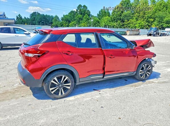 3N1CP5CU4JL522173 2018 NISSAN KICKS Maroon Задня права чверть