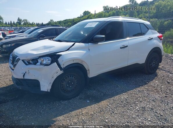 3N1CP5CU4JL530614 2018 NISSAN KICKS White Vista tres cuartos delantera izquierda