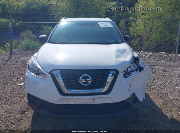 3N1CP5CU4JL530614 2018 NISSAN KICKS White Vista del cuadro de instrumentos