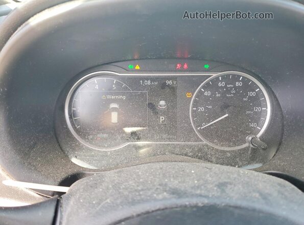 3N1CP5CU4KL496076 2019 NISSAN KICKS Silver Սարքավորումների վահանակի տեսք