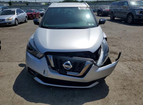 3N1CP5CU4KL496076 2019 NISSAN KICKS Silver Դիմացի տեսք