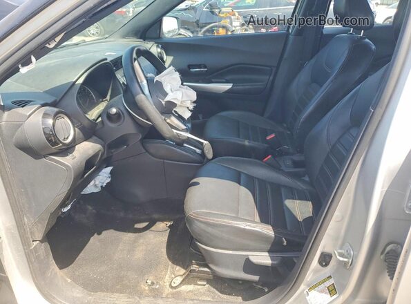 3N1CP5CU4KL496076 2019 NISSAN KICKS Silver Սալոնի դիմացի տեսք