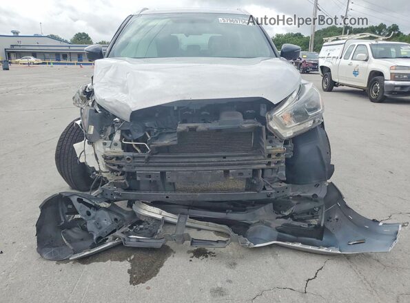 3N1CP5CU4KL511112 2019 NISSAN KICKS Silver Front view