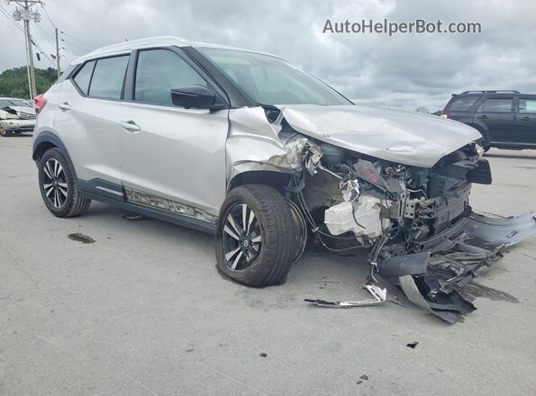3N1CP5CU4KL511112 2019 NISSAN KICKS Silver Front right