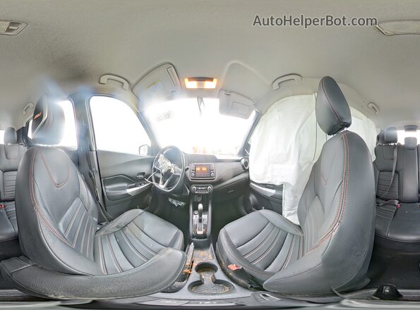 3N1CP5CU4KL511112 2019 NISSAN KICKS Silver 360 interior view