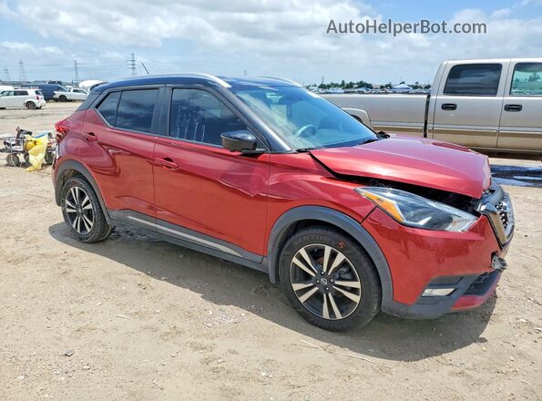 3N1CP5CU4KL537077 2019 NISSAN KICKS Red წინა მარჯვენა