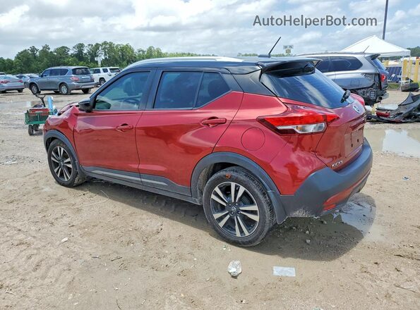 3N1CP5CU4KL537077 2019 NISSAN KICKS Red უკანა მარცხენა
