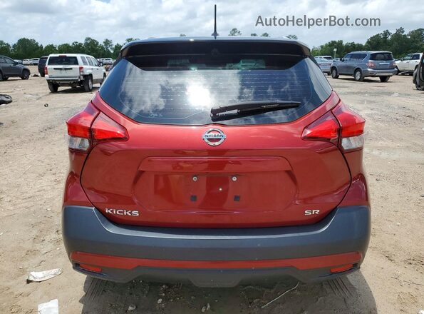 3N1CP5CU4KL537077 2019 NISSAN KICKS Red უკანა ხედი
