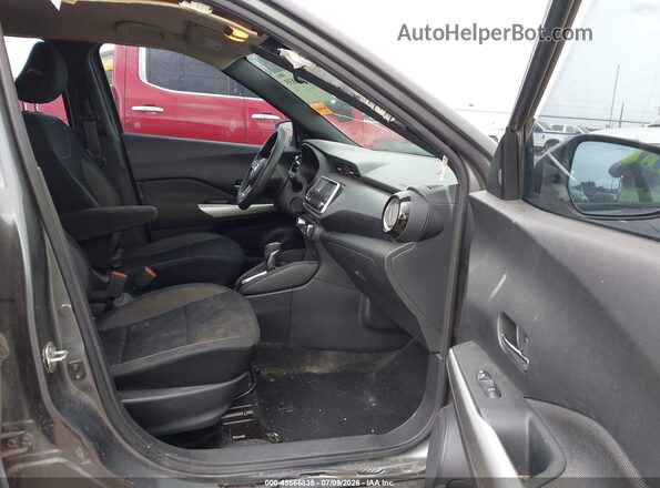 3N1CP5CU4KL544224 2019 NISSAN KICKS Gray წინა სალონის ხედი