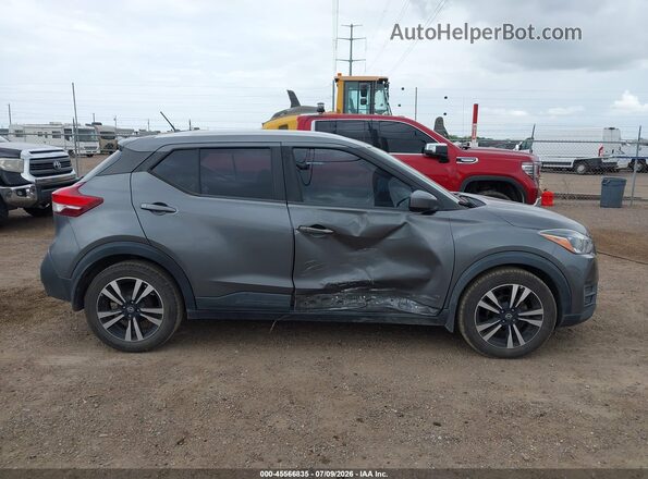 3N1CP5CU4KL544224 2019 NISSAN KICKS Gray უკანა სალონის ხედი