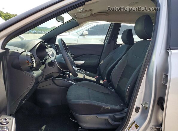3N1CP5CU4KL551142 2019 NISSAN KICKS Silver Vista interior delantera