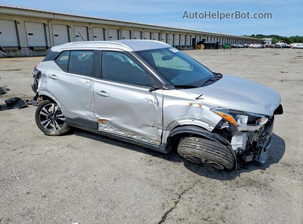 3N1CP5CU4KL551142 2019 NISSAN KICKS Silver Delantero derecho
