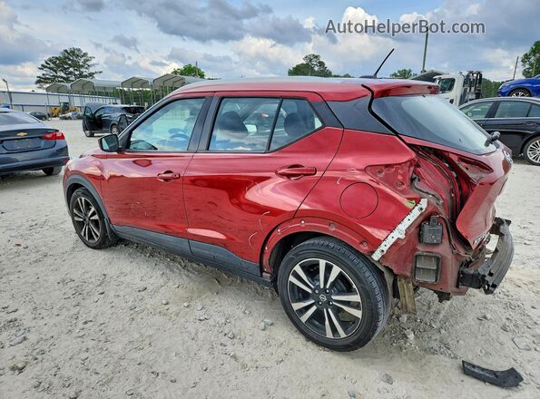 3N1CP5CU5JL531934 2018 NISSAN KICKS Red უკანა მარცხენა