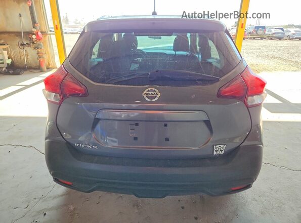 3N1CP5CU5KL498855 2019 NISSAN KICKS Gray უკანა ხედი