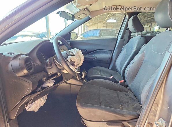 3N1CP5CU5KL498855 2019 NISSAN KICKS Gray წინა სალონის ხედი