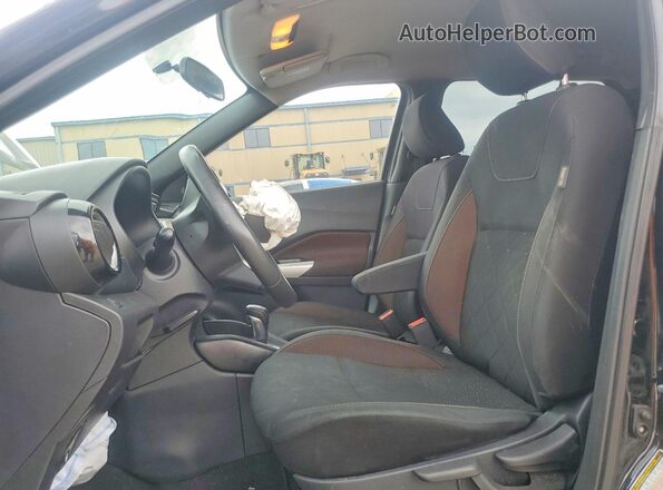 3N1CP5CU5KL514231 2019 NISSAN KICKS Black წინა სალონის ხედი