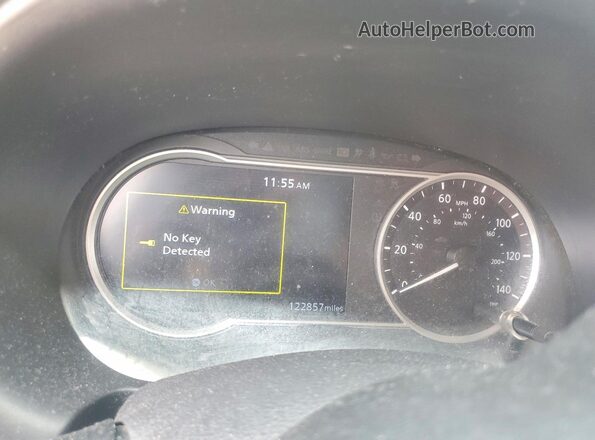 3N1CP5CU5KL514231 2019 NISSAN KICKS Black ხელსაწყოთა პანელის ხედი
