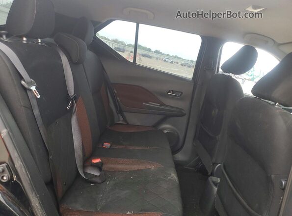 3N1CP5CU5KL514231 2019 NISSAN KICKS Black უკანა სავარძლების ხედი