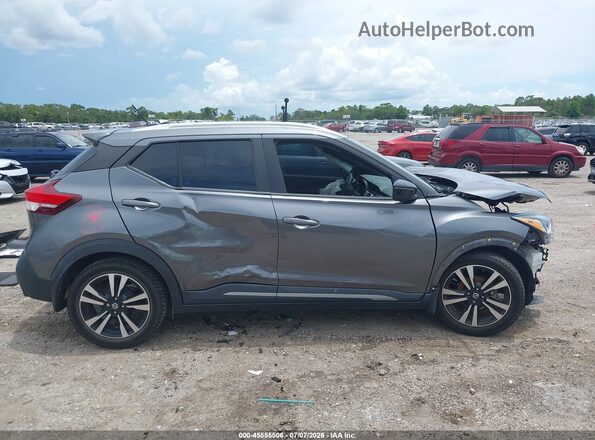 3N1CP5CU5KL516383 2019 NISSAN KICKS Gray Rear interior view