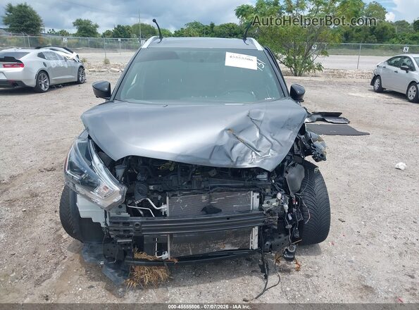3N1CP5CU5KL516383 2019 NISSAN KICKS Gray Instrument cluster view
