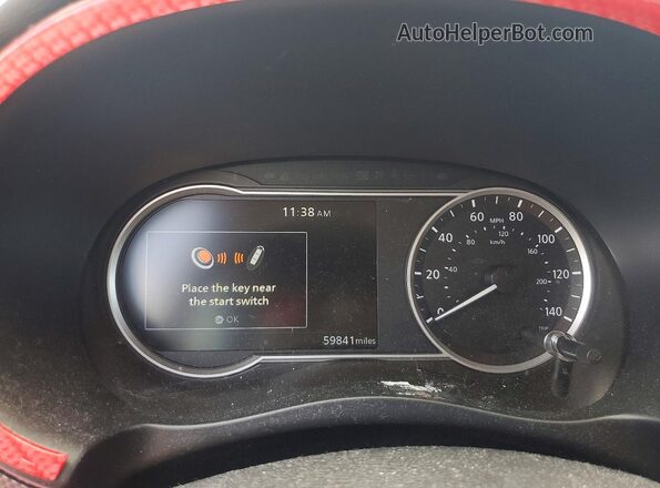 3N1CP5CU5KL518148 2019 NISSAN KICKS White Սարքավորումների վահանակի տեսք