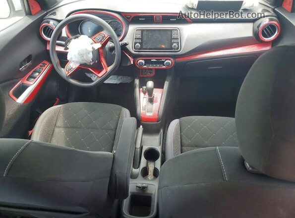 3N1CP5CU5KL518148 2019 NISSAN KICKS White Առջևի վահանակի տեսք