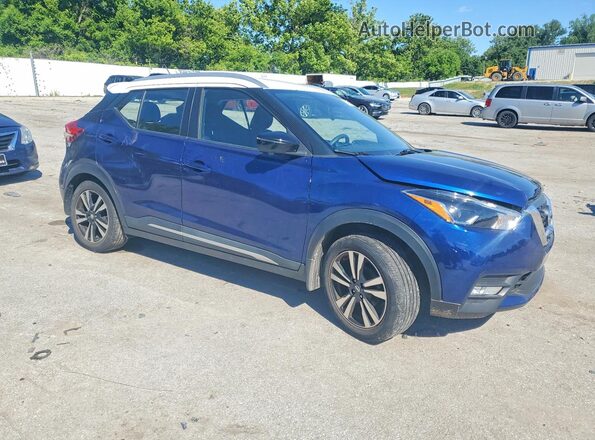 3N1CP5CU6JL512955 2018 NISSAN KICKS Blue წინა მარჯვენა