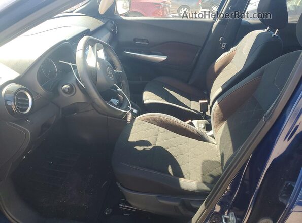 3N1CP5CU6JL512955 2018 NISSAN KICKS Blue წინა სალონის ხედი