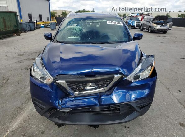 3N1CP5CU6JL514186 2018 NISSAN KICKS Синий Вид спереди