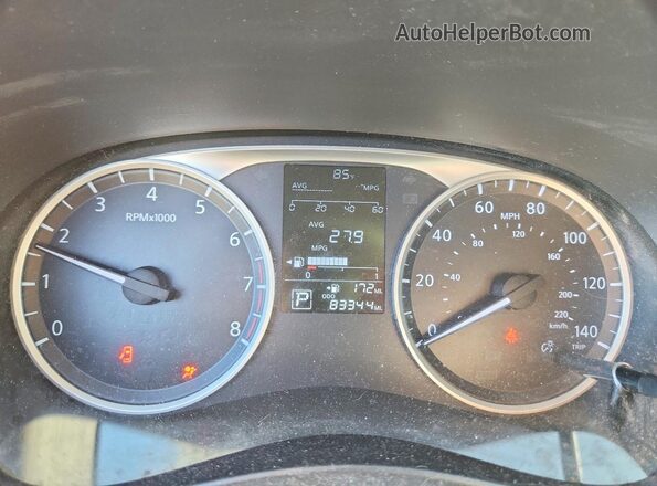 3N1CP5CU6KL483460 2019 NISSAN KICKS Silver Vista del cuadro de instrumentos