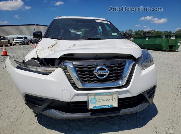 3N1CP5CU6KL518627 2019 NISSAN KICKS Белый Вид спереди