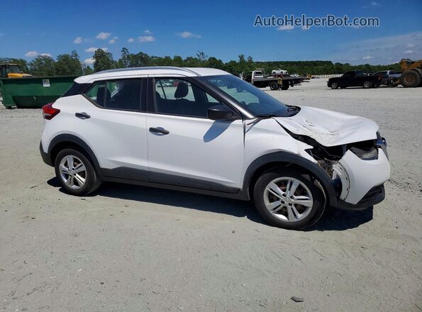 3N1CP5CU6KL518627 2019 NISSAN KICKS Белый Передняя правая четверть