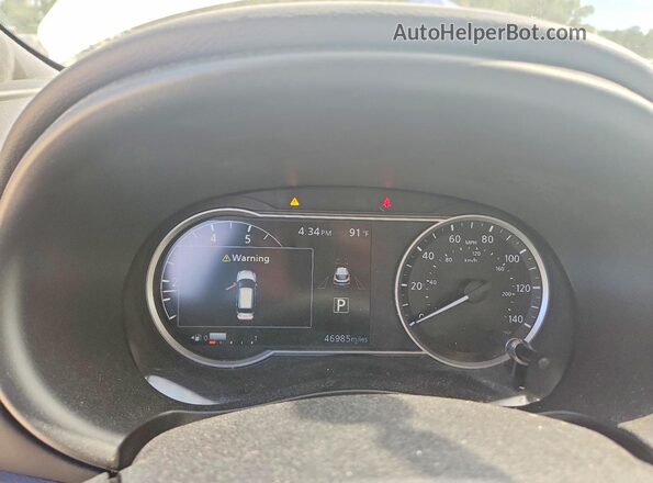 3N1CP5CU6KL526923 2019 NISSAN KICKS White Vista del cuadro de instrumentos