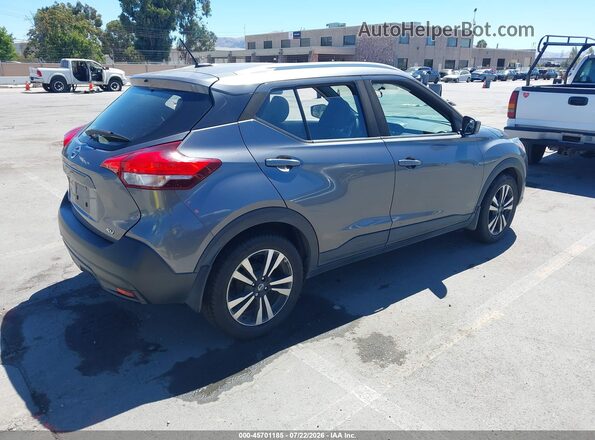 3N1CP5CU6KL535668 2019 NISSAN KICKS Серый Задняя правая четверть